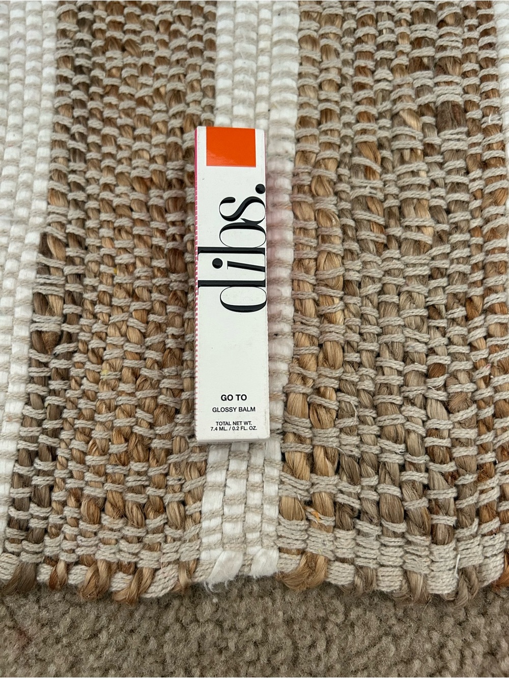 Dibs  Go To Glossy Balm - White & Orange Packaging